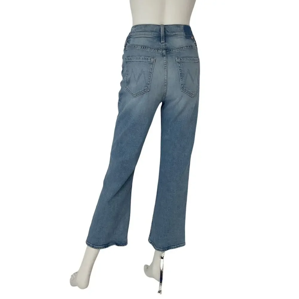 Mother Classic Dont Be A Square The Scooter Ankle Denim Jeans Size 25 - Picture 3 of 7